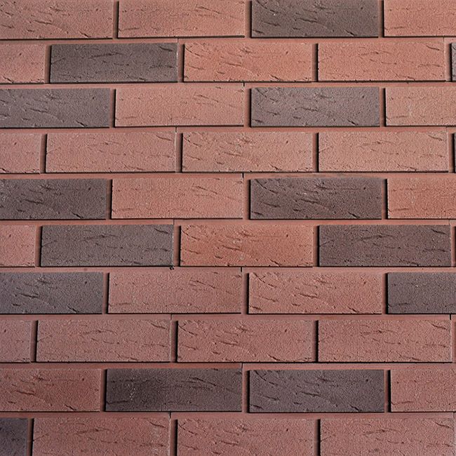 Фасадная плитка Кирисс, Клинкерный кирпич двухцветный модель №14. купить в Барнауле