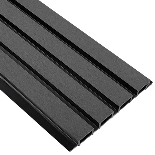 Фасадная реечная панель EasyDecking, Wood-X, Черное дерево купить в Барнауле