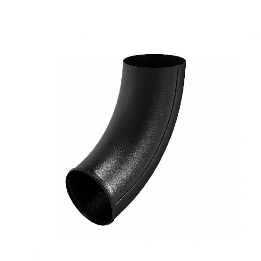 Сливное колено Aquasystem, RAL 9005 Черное 125/90 купить в Барнауле