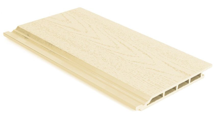 Панель фасадная ДПК AЙ-ТЕХПЛАСТ цвета слоновой кости купить в Барнауле