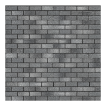 Битумная фасадная плитка Технониколь HAUBERK кирпич Готический, 2 кв.м.