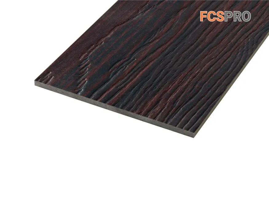 Фиброцементная панель FCSPRO Decor Wood Обожженное дерево купить в Барнауле