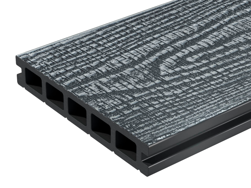 Террасная доска WOODVEX Expert Antique цвет Stone Gray купить в Барнауле