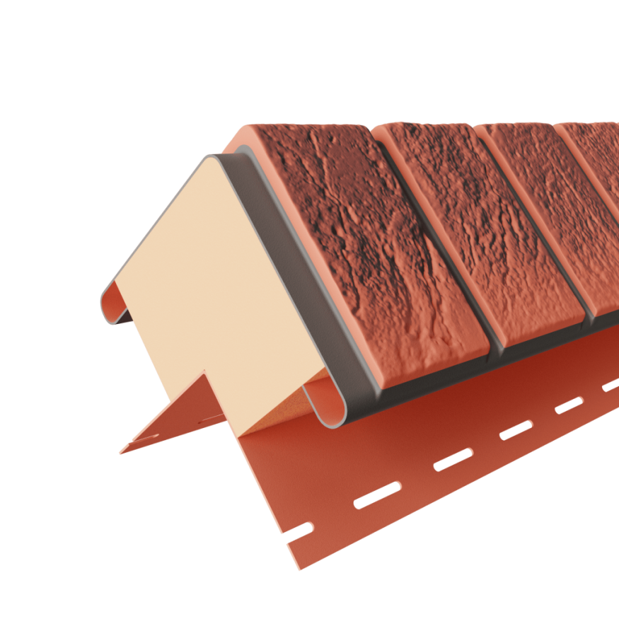 Термоугол Доломит «Венецианский кирпич» 40мм, Корса купить в Барнауле