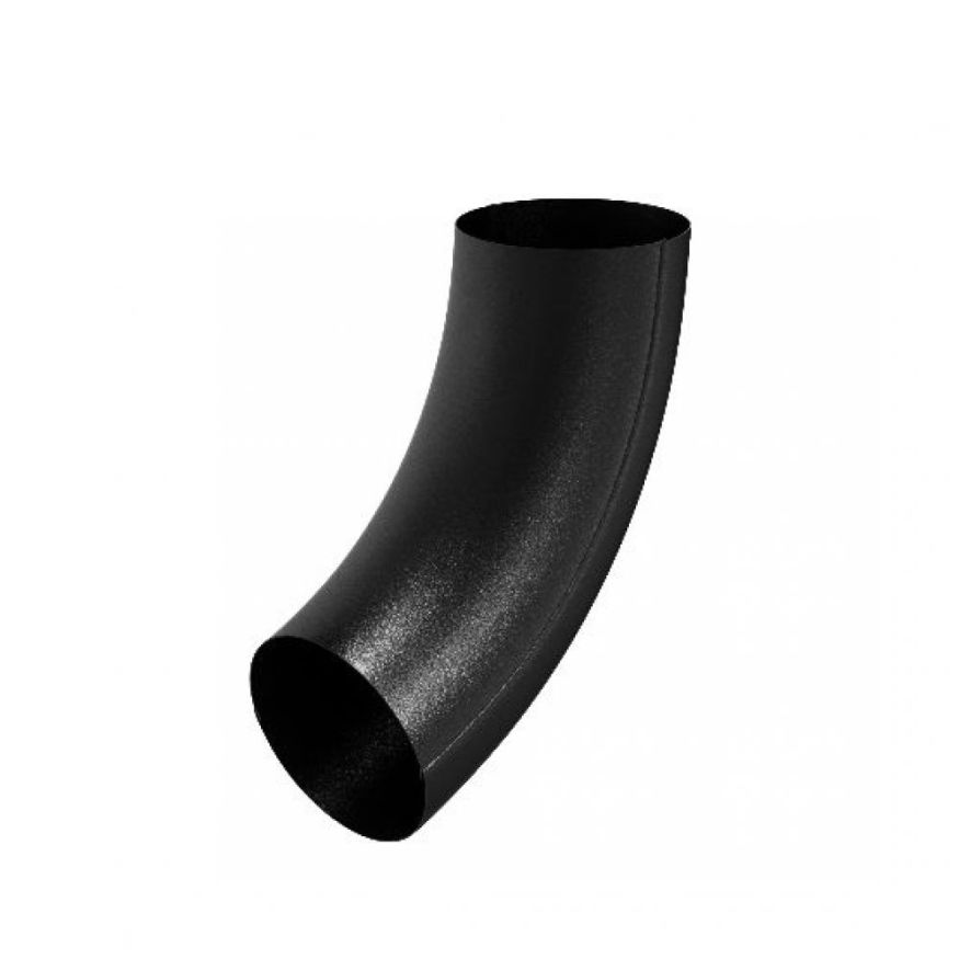 Колено трубопровода Aquasystem, RAL 9005 Черный, 125/90 купить в Барнауле