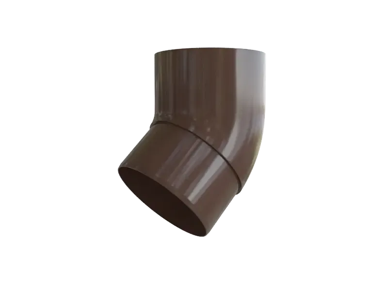 Колено трубы 45°, Альта-Профиль, Элит Коричневый купить в Барнауле