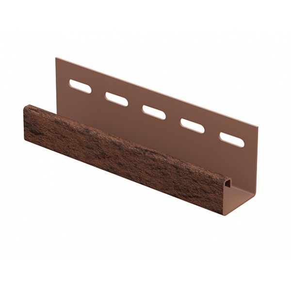 J-планка Ю-Пласт Стоун Хаус Камень, Жженый купить в Барнауле