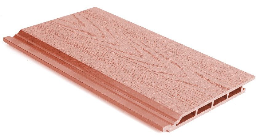 Фасадная панель ДПК АЙ-ТЕХПЛАСТ терракотового цвета купить в Барнауле