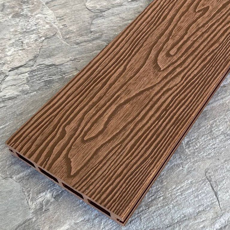 Террасная доска ДПК EasyDecking, Wood-X, Коричневый купить в Барнауле