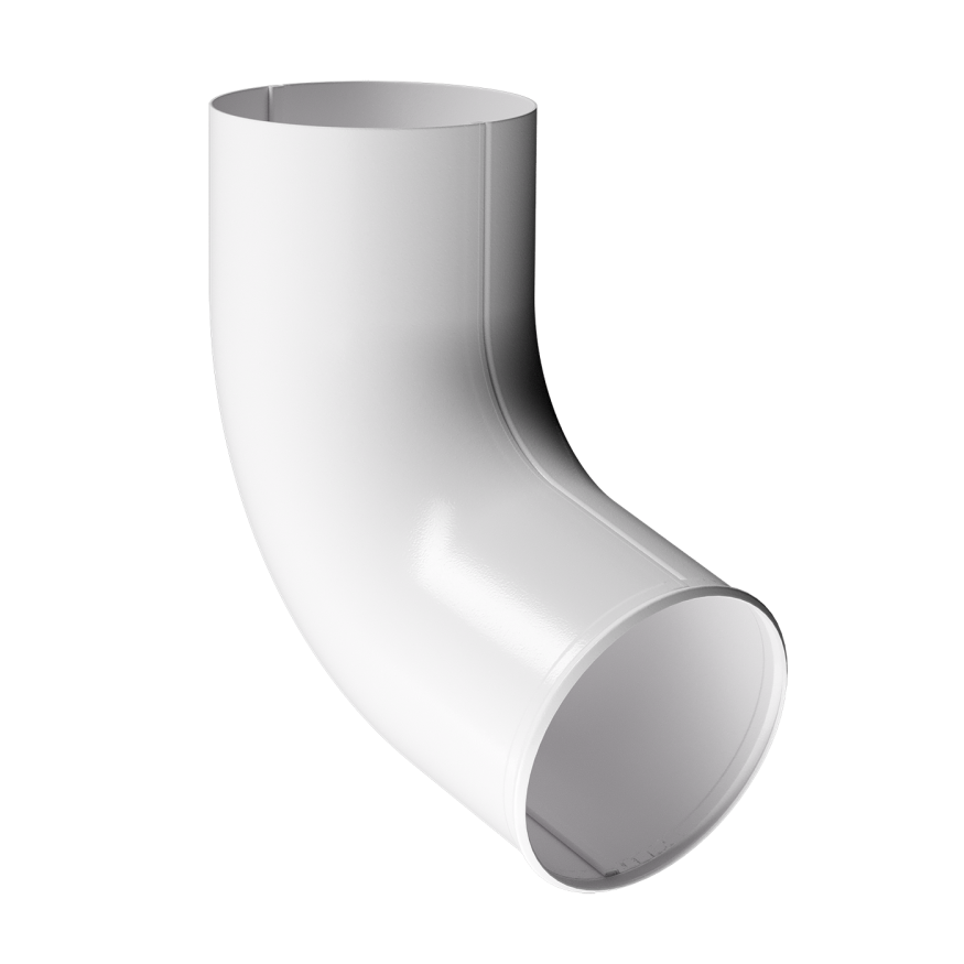 Отвод для водостока Docke Stal Premium, цвет Пломбир. купить в Барнауле