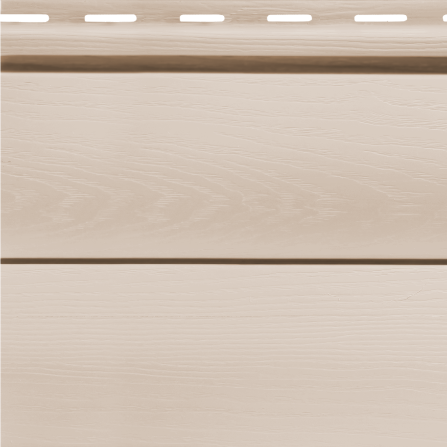 Виниловый сайдинг Fineber, BLOCKHOUSE, Цвет слоновой кости. купить в Барнауле