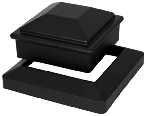 Комплект алюминиевой крышки и юбки для столба Polivan SINGARAJA. купить в Барнауле