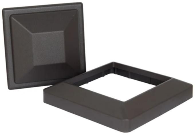 Комплект алюминиевой крышки и юбки для столба Polivan SINGARAJA. купить в Барнауле