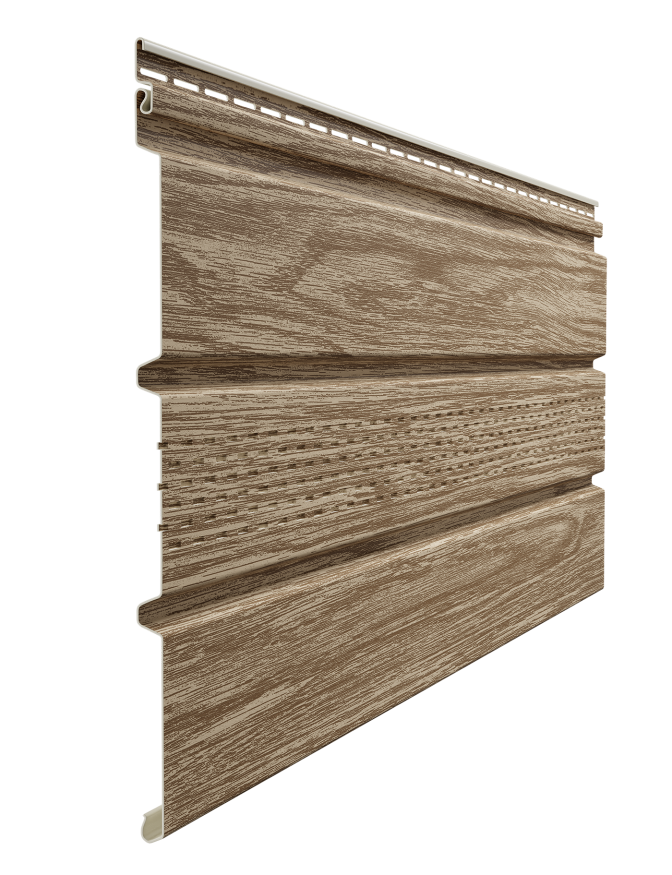 Софит Docke T4 с центральной перфорацией, Кедр купить в Барнауле