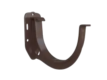 Кронштейн для желоба Альта-Профиль Элит, коричневый цвет.