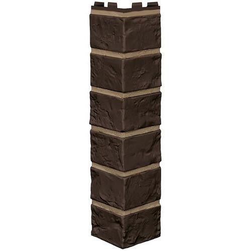 Угол наружный ТЕХНОНИКОЛЬ Оптима Кирпич, Тёмно-коричневый купить в Барнауле