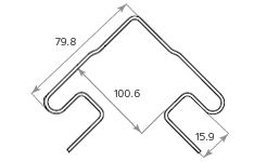 Наружный угол Tecos Ardennes Арабика Акриловый купить в Барнауле