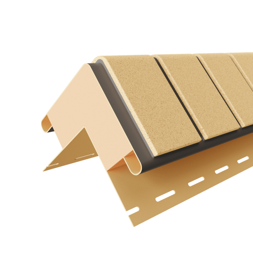 Термоугол Доломит «Кирпич» 20мм, Желтый купить в Барнауле