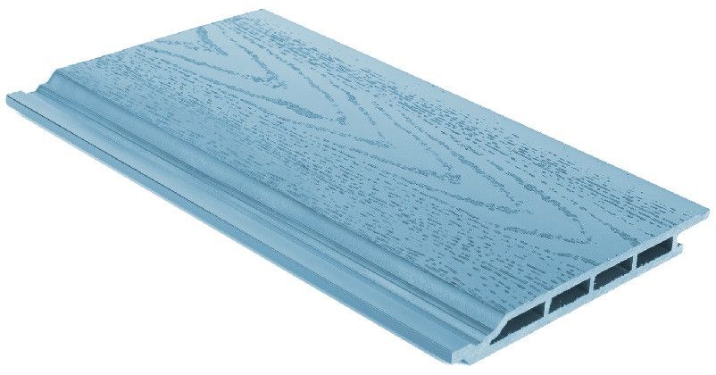 Панель фасадная ДПК АЙ-ТЕХПЛАСТ, синий цвет. купить в Барнауле