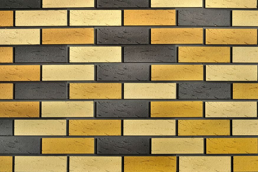 Фасадная плитка Кирисс Фасад, Двухцветный клинкерный кирпич №39 купить в Барнауле