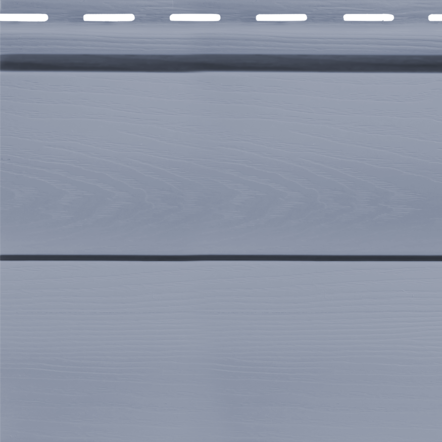 Виниловый сайдинг Fineber, BLOCKHOUSE, Цвет серо-голубой. купить в Барнауле