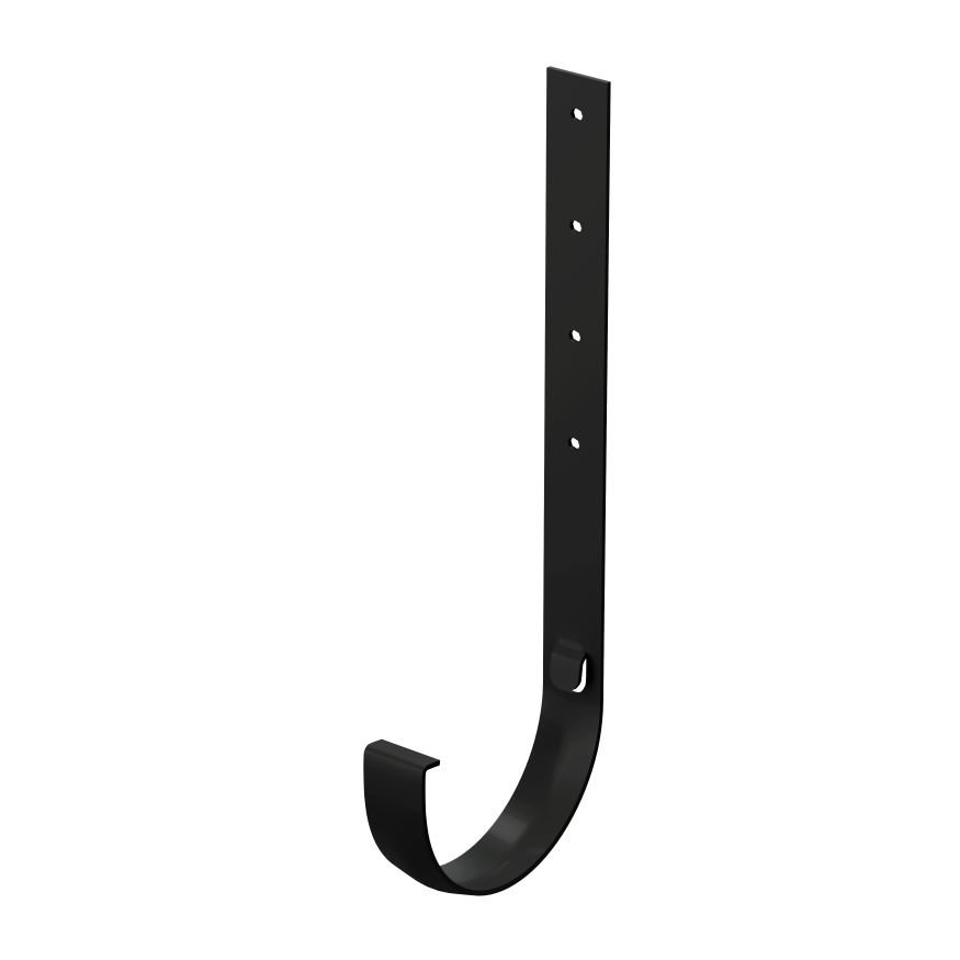 Металлический кронштейн для желоба Docke Premium, Карбон купить в Барнауле