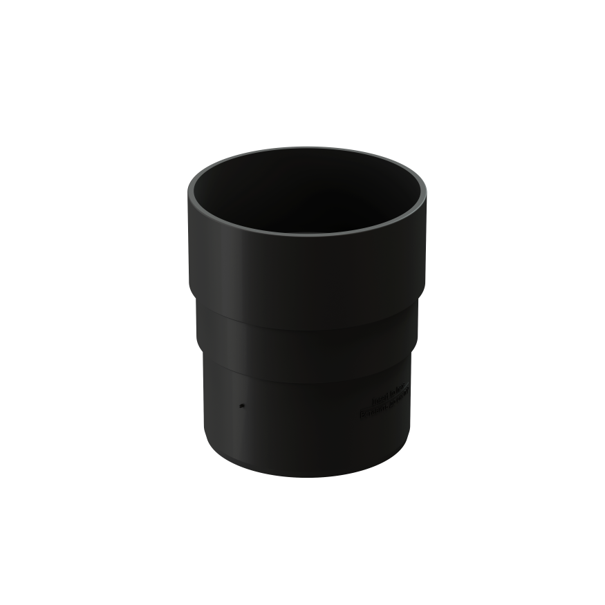 Соединительная муфта для водостока Docke Premium, Карбон купить в Барнауле