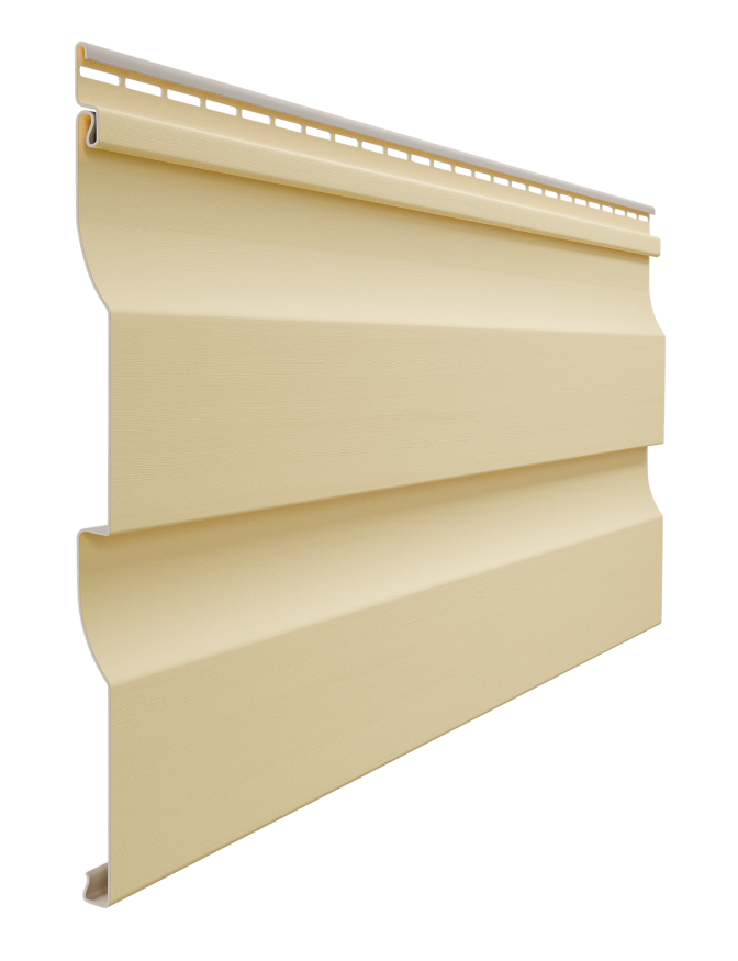 Виниловый сайдинг Docke, Корабельный брус D4.5D, Банан купить в Барнауле