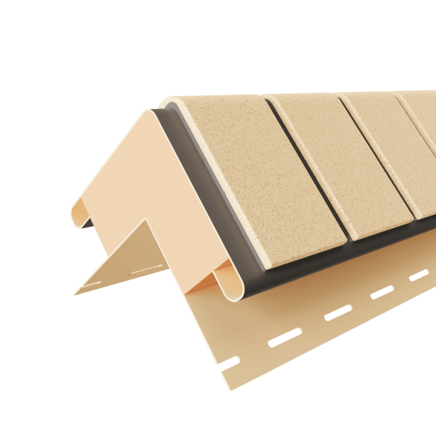 Термоугол Доломит «Кирпич» 20мм, Светло-желтый купить в Барнауле