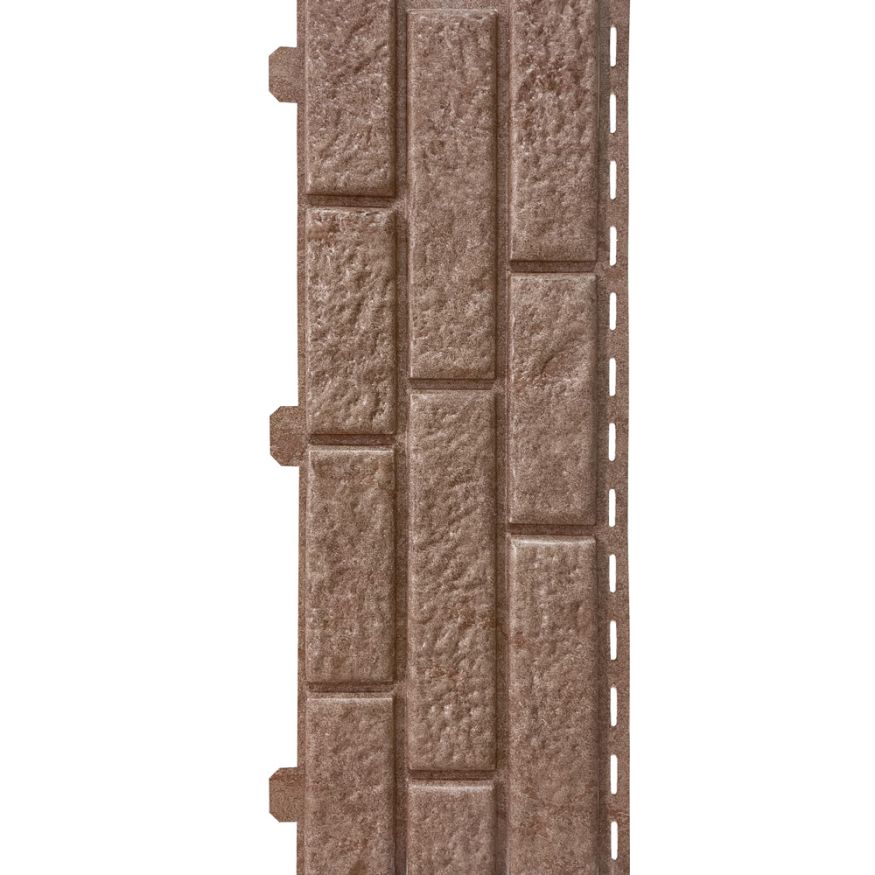 Виниловый сайдинг Fineber, BRICKHOUSE, Песочный купить в Барнауле
