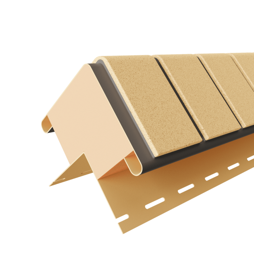 Термоугол Доломит «Кирпич» 40мм, Желтый купить в Барнауле