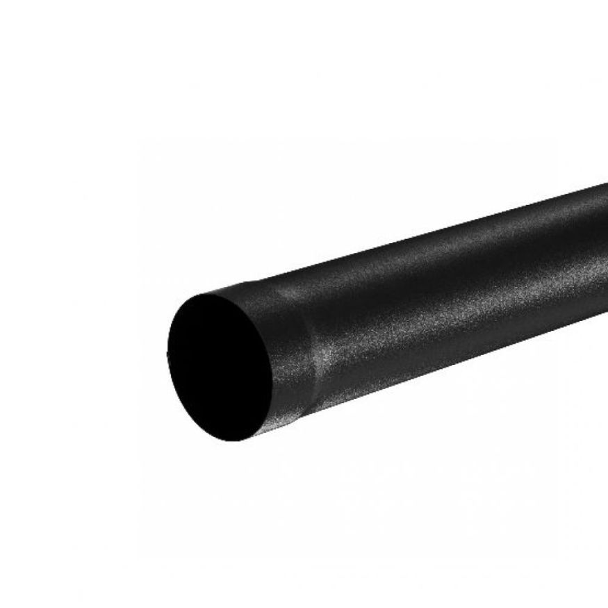 Водосточная труба Aquasystem, RAL 9005 Черный, длина 3.00 м, диаметр 125/90. купить в Барнауле