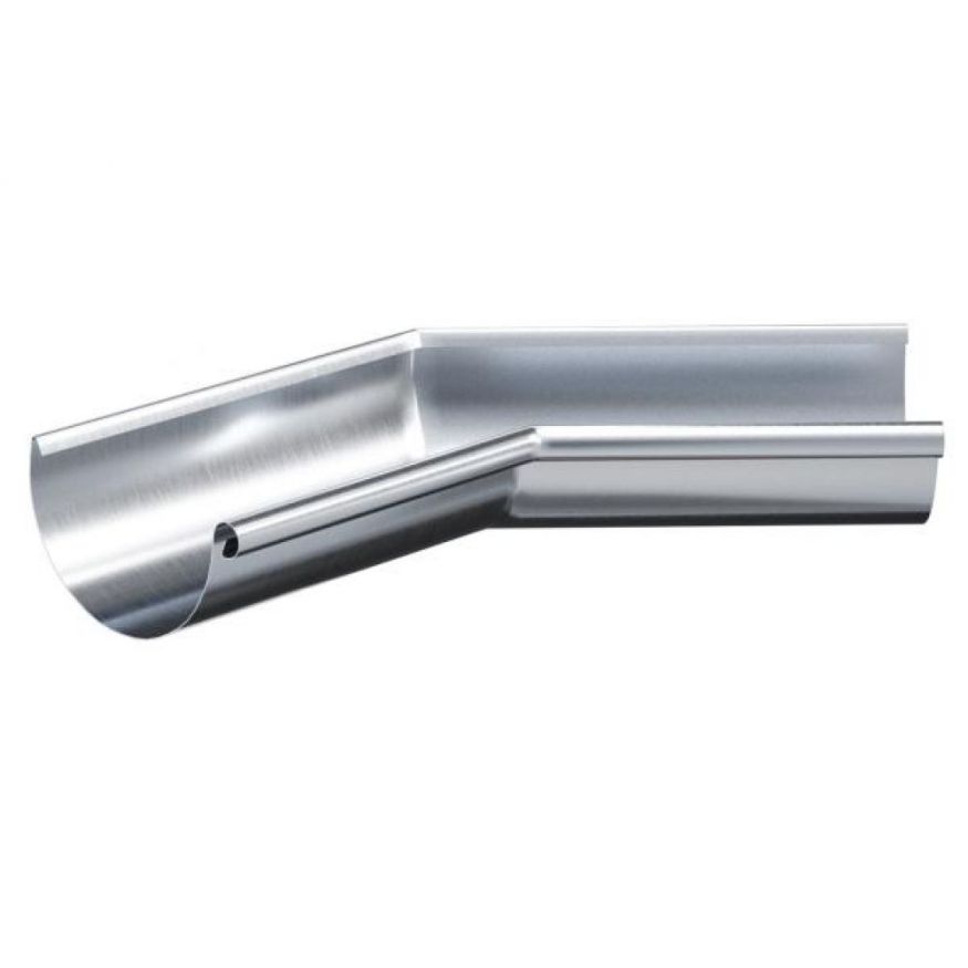 Внутренний угол желоба 135° Aquasystem, оцинкованный 125/90. купить в Барнауле