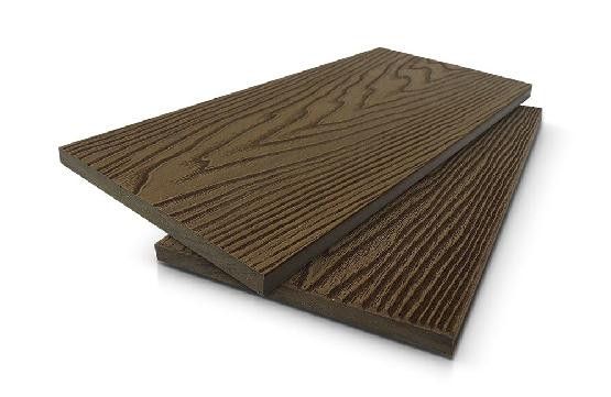 Планкен из ДПК GardenParkett (140x10 мм) Светло-коричневого цвета купить в Барнауле