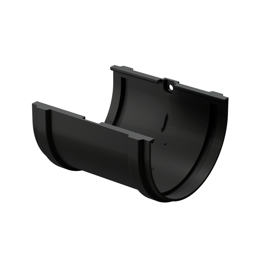 Соединитель для желобов Docke Premium, Карбон купить в Барнауле