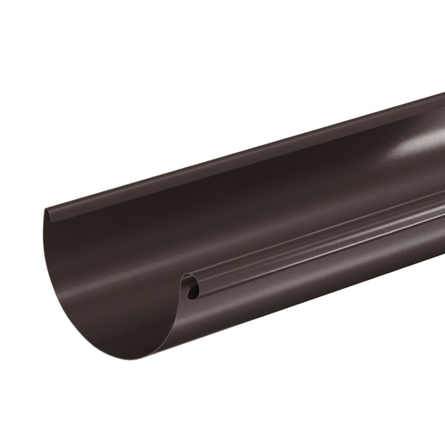 Желоб водосточный Aquasystem, PU MATT, RAL 8017 Темно Коричневый 125/90 купить в Барнауле