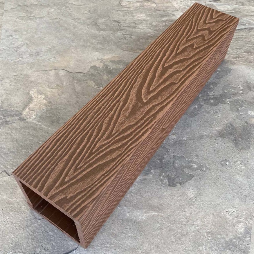 Столб для ограждения из ДПК EasyDecking, Wood-X, Коричневый купить в Барнауле