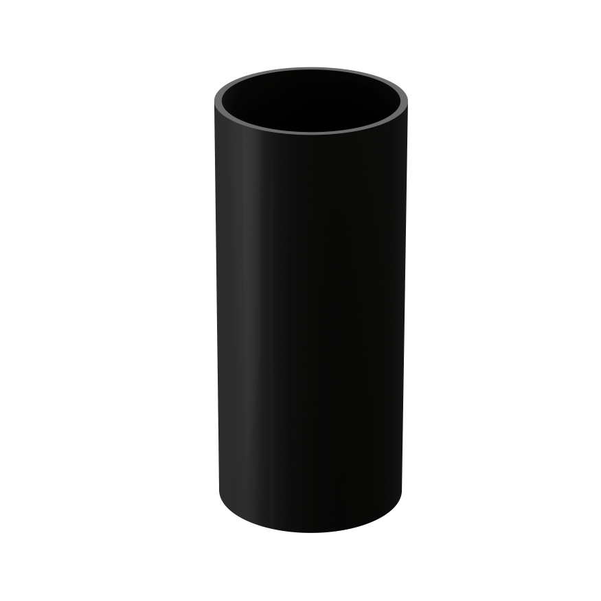 Водосточная труба 3 м, Docke Premium, Карбон купить в Барнауле