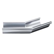 Наружный угол желоба 135° Aquasystem, оцинкованный 125/90
