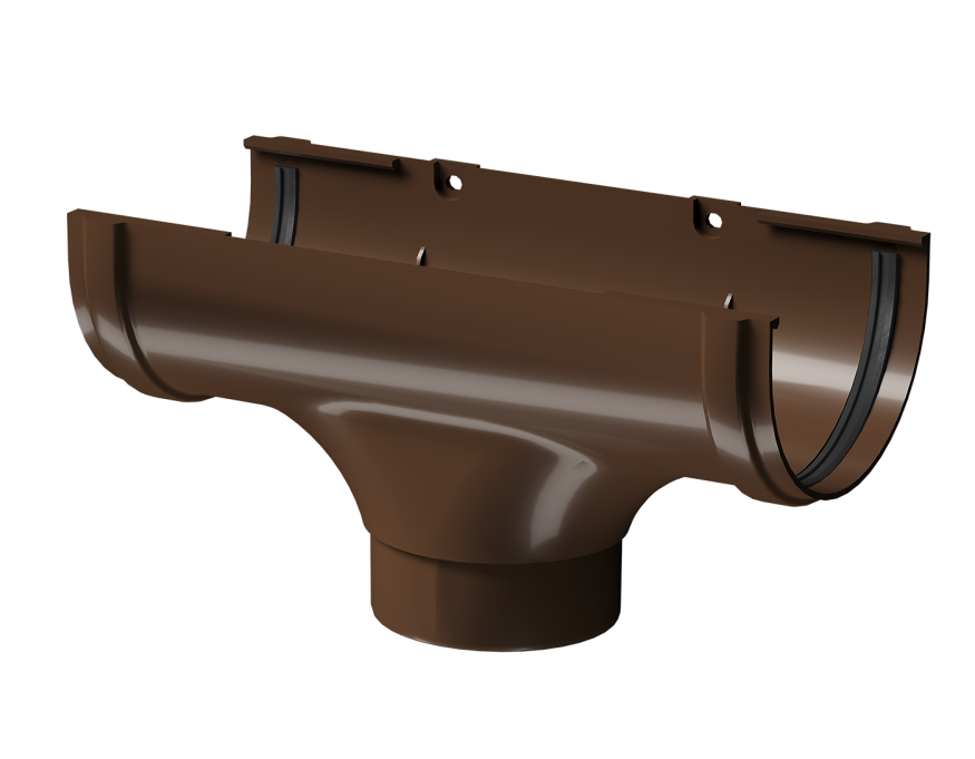 Водосточная воронка Docke Premium, цвет Каштан купить в Барнауле