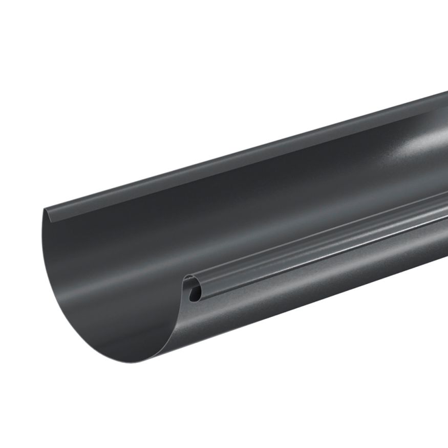 Желоб водосточный Aquasystem, RAL 7024 Тёмно-серый 150/100 купить в Барнауле