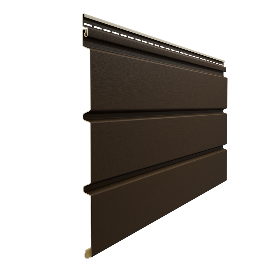 Софит Элит без перфорации, цвет Коричневый (темный дуб) купить в Барнауле