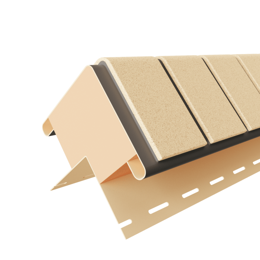 Термоугол Доломит «Кирпич» 40мм, Светло-желтый купить в Барнауле