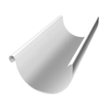 Водосточный желоб 3 метра, Grand Line, Белый (RAL 9003)