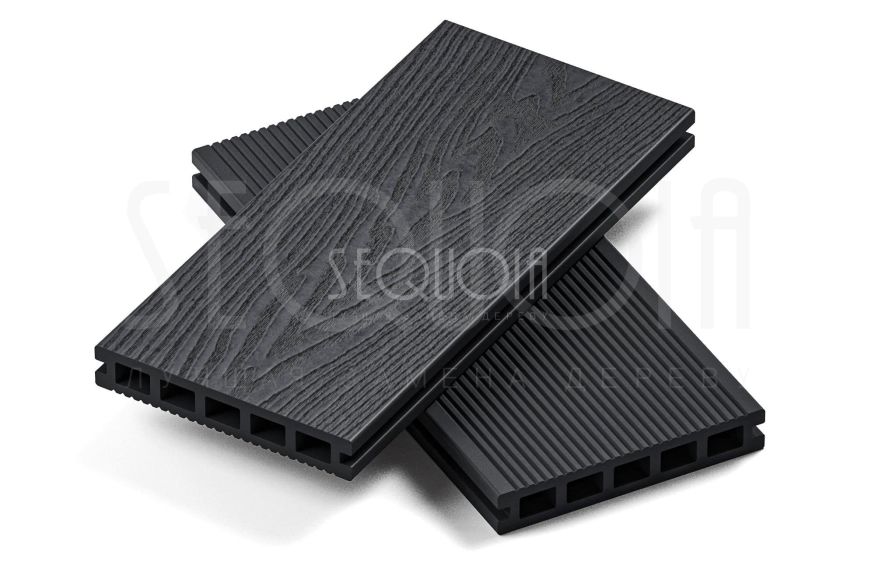 Доска террасная ДПК 3D SEQUOIA Evolution WOOD BLACK купить в Барнауле