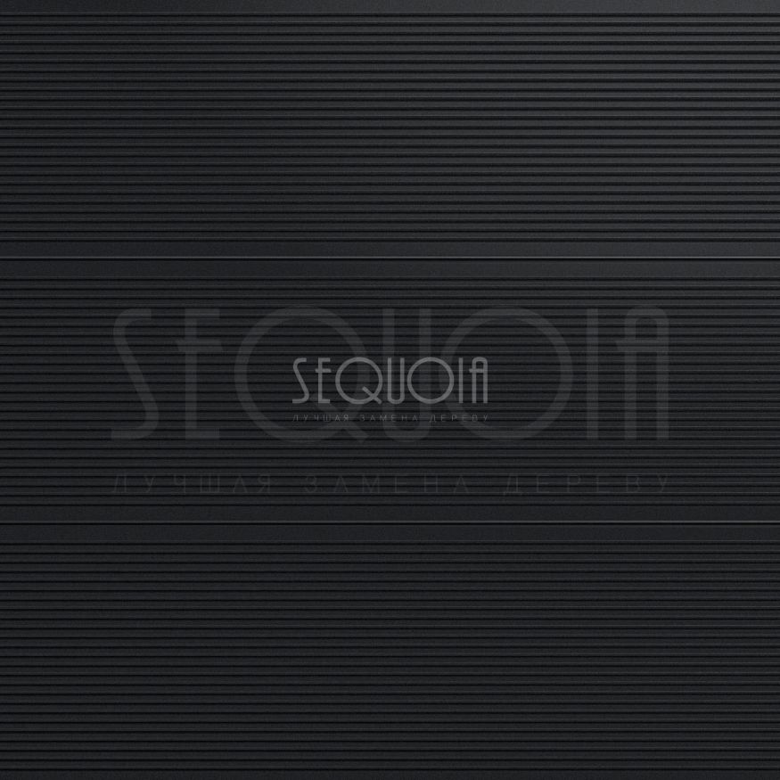 Доска террасная ДПК 3D SEQUOIA Evolution WOOD BLACK купить в Барнауле