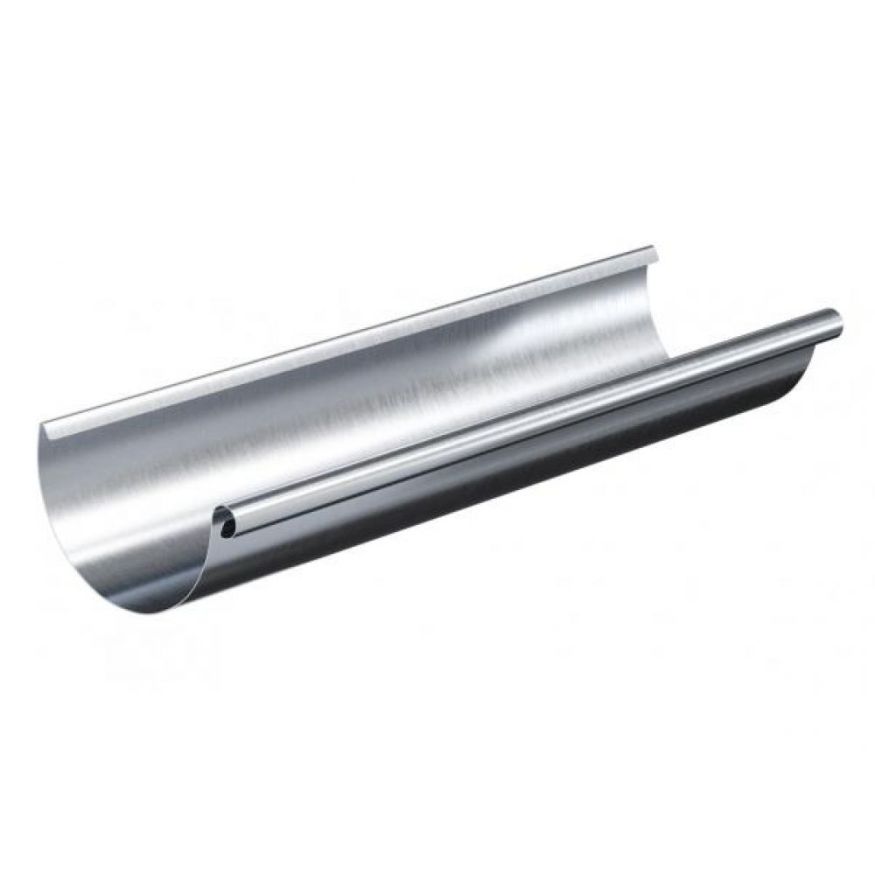 Водосточный желоб 3 м, Aquasystem, оцинкованный 150/100 купить в Барнауле