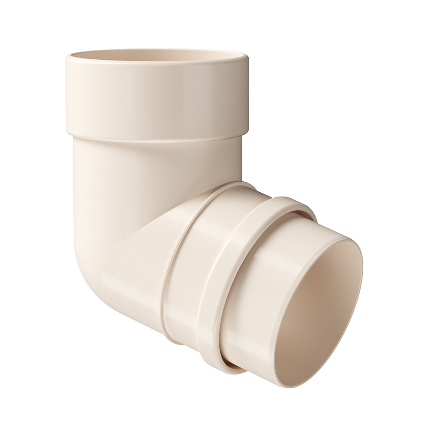 Колено водосточное 72˚ Docke Lux, Латте купить в Барнауле