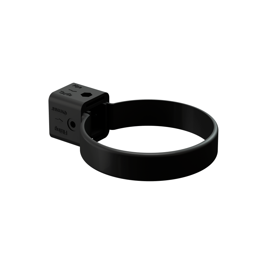 Универсальный хомут Docke Premium, Карбон купить в Барнауле