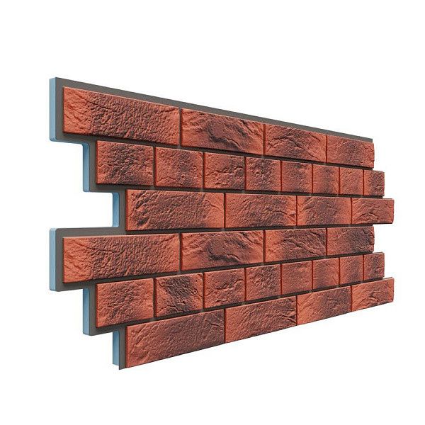 Фасадная термопанель Доломит Венецианский кирпич 20мм, Корса купить в Барнауле